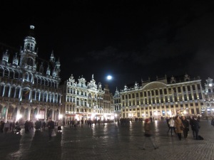 Le Grand Place (Grote Markt), the central square in Brussels.